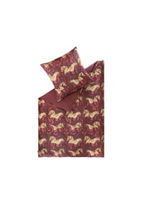 AIGNER - AIGNER Satin Bettwäsche EPONA - Bordeaux