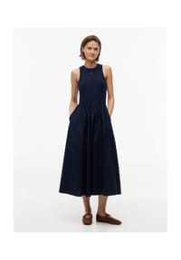 TOMMY Jeans - Shirtkleid, Eingrifftaschen, für Damen - C1G BLUE