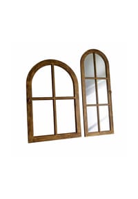 LOBERON Spiegel und Deko-Fenster Crowley braun/gold - Standspiegel - 