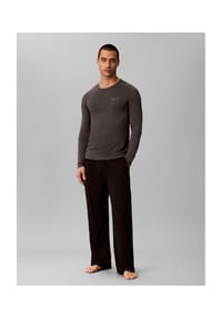 Calvin Klein - Schlafanzug-Oberteil Ultra Soft Modal, Langarm, für Herren - QGE GREY