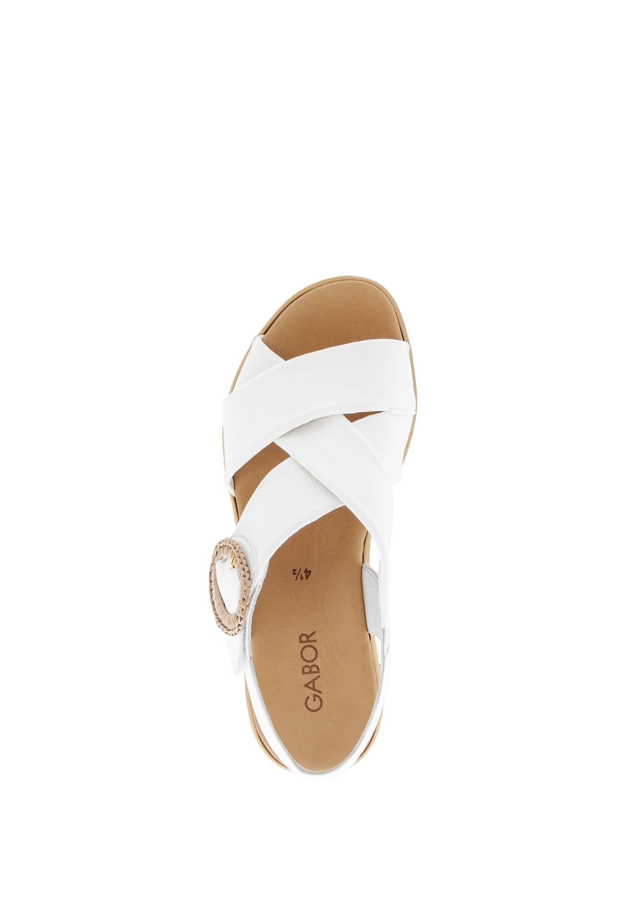Gabor® Sandalen, Keilabsatz, FüR Damen, Weiß, 39