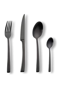 ECHTWERK® Tafelbesteck Avelino 16-tlg - AVELINO - Schwarz