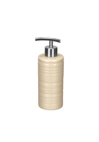 Kleine Wolke® - Seifenspender, Rillenstruktur - hellbeige