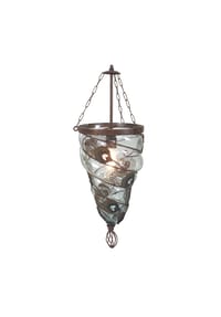 näve Leuchten - Glas-Pendelleuchte "Orient" - klar/transparent