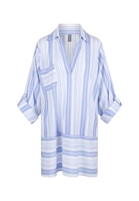 LINGADORE® - Kleid Pyjama - Blaue Streifen