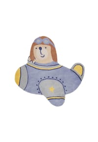 SMART KIDS - Kinderteppich Anton - - blau