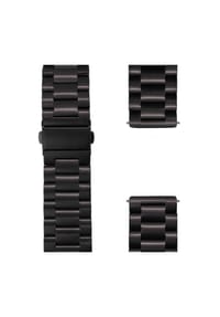 WRISTR - Gliederarmband Pulseira in zeitloser Optik für das Federsteg-Armsystem - Schwarz