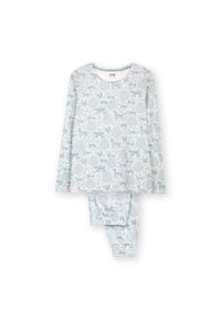 KITE - Damen Muckleford Jersey Pyjama Bio-Baumwolle - grün