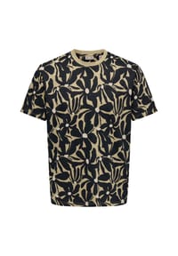 ONLY & SONS - T-Shirt Perry, Baumwolle, für Herren - 261395019 SILVER