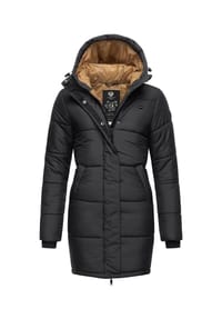 ragwear™ - Steppmantel Relive Long Remake - Black