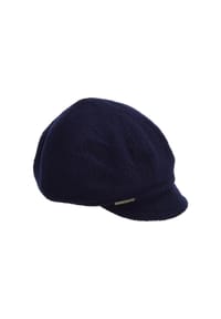 SEEBERGER - Ballonmütze, Emblem, für Damen - 61 SWALLOW BLUE