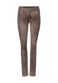 heine - Boyfriend Hose - dunkelmauve