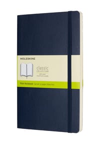 MOLESKINE® - Notizbuch "Classic Large", A5, blanco, Softcover - SAPHIR