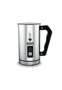 BIALETTI - Milchaufschäumer Elettric Mk01, 240ml, Elektrisch, Edelstahl, Silber - Silber