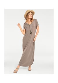 heine - Shirtkleid - grau-melange