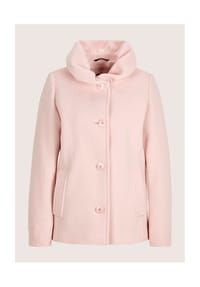 MADELEINE - Eleganter Einreiher mit modischem Schalkragen - puderrosé