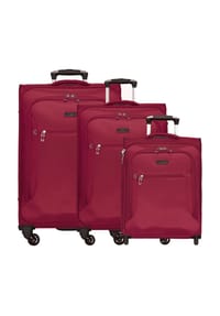 d & n® - Travel Line 6400 Travel Line 6400 2-4-Rollen Kofferset 3tlg. - blau