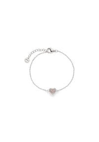 s.Oliver - Armband - aus Silber mit Herz Detail - silber