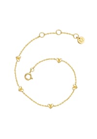 GLANZSTÜCKE MÜNCHEN - Damen Armband aus 925/- Sterling Silber in Gelbgold - gelbgold