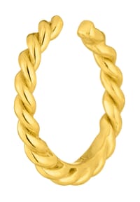 Leaf - Damen Earcuff, 925er Silber - GOLD