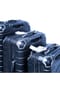 ALMINA® 3 Tlg. Reisekoffer- Set mit 4 Räder 360° drehbar, Hartschale Bild 14