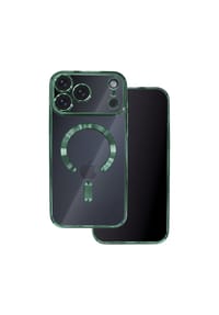 COFI - TFO Color Chrome Mag Kompatibel mit  iPhone 18 Pro / 17 Pro - Grün Hand