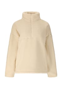 ENDURANCE ATHLECIA - Fleecejacke Norika mit kuschelig-weichem Material - 1145 Whisper White