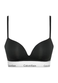 Calvin Klein - Push-up-BH, Logo-Unterbrustband, für Damen - P7A GREY