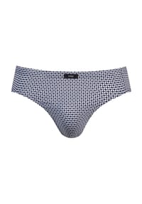 mey - Slip, Logo-Label, für Herren - 668 YACHT BLUE