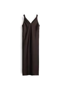 someday. - Shirtkleid "Qoca Pure", 3/4-Länge, für Damen - 20026 ESPRESSO