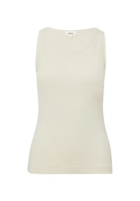s.Oliver - Top, Rundhals, für Damen - 0750 WHITE