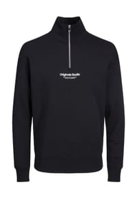 ORIGINALS by JACK & JONES - Sweatshirt "Jorvesterbro", Troyer, überschnittene Schultern, für Herren - 176631 MOONBEAM