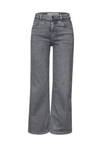 STREET ONE STUDIO - Jeanshose, 7/8 lang, für Damen - 17693 MID GREY