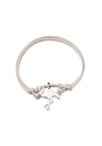 AILORIA - Armband beige/silber FLAMANT - gold