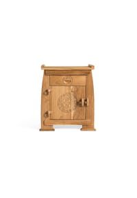 GINER & COLOMER - Nachttische aus Teakholz, 54 cm, orientalischer Kolonialstil - 60 x 54 x 37 - Braun