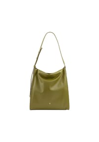 DuDu Up - Up Schultertasche Leder 32 cm - black nude