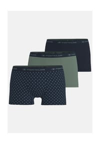 TOM TAILOR - Pants, Dreierpack, für Herren - 625 BLAU-MITTEL-A