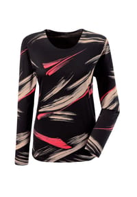 Witt - Shirt - schwarz-gemustert