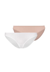 HANRO - Mini Slip 2er Pack Ultralight - Beige