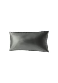 AILORIA - Kopfkissenbezug aus Seide BEAUTY SLEEP (80x40) - anthrazit