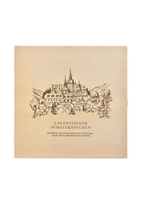 LAUENSTEIN CONFISERIE - Holz-Schatzkästchen 200g - 
