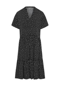 GALERIA - Volantkleid Lori 6, knielang, für Damen - BLACK DOT