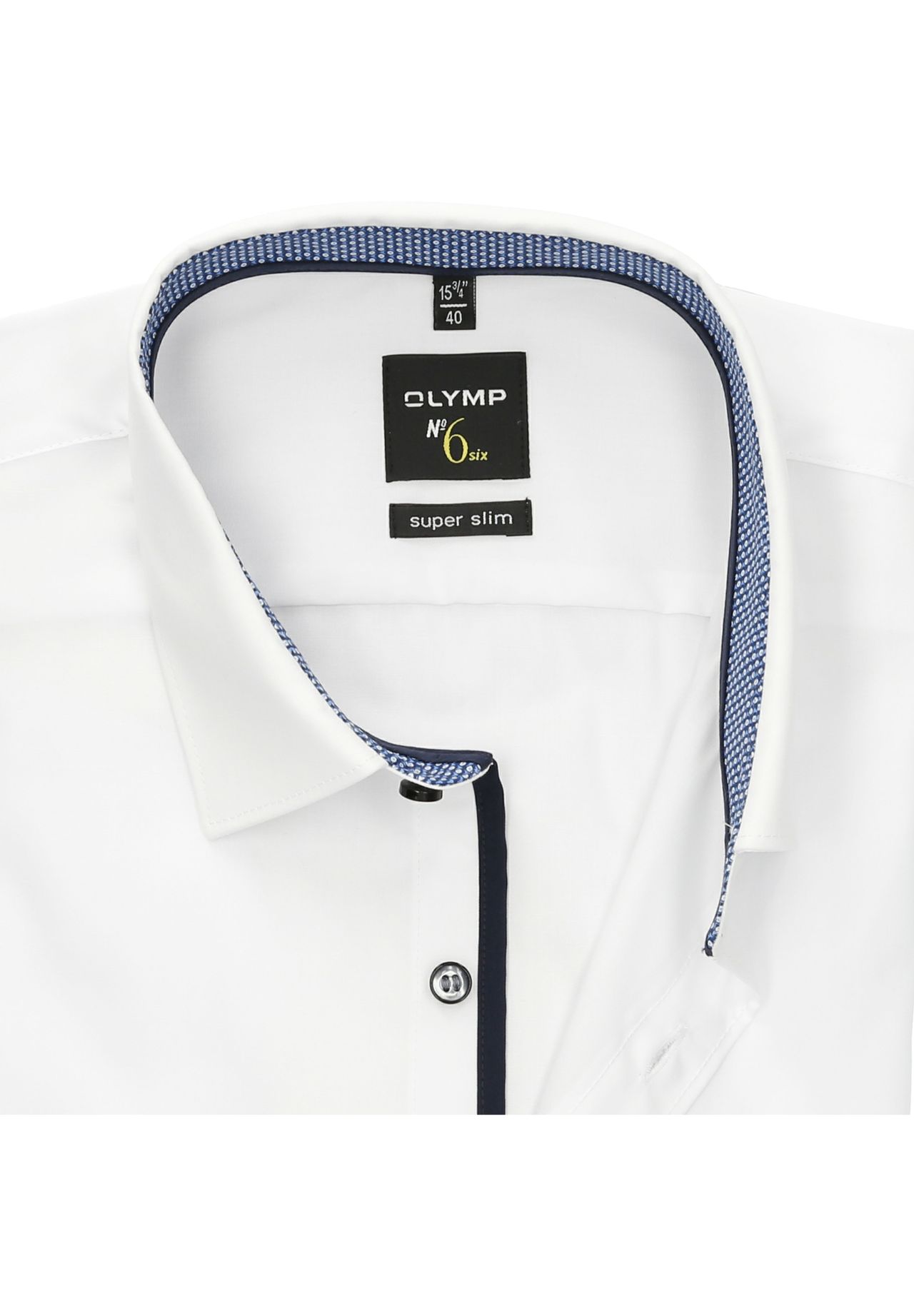 Olymp No. Six Businesshemd, Super-Slim-Fit, FüR Herren, Weiß, 41