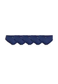 jbs - Herren Slip, 5er Pack - Mini-Slip, Single Jersey, Organic Cotton, unifarbig - Blau