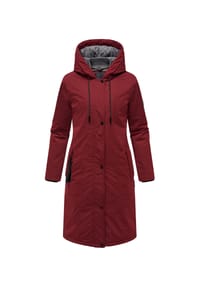MARIKOO® - Kurzmantel Ledalaa 16 - Black