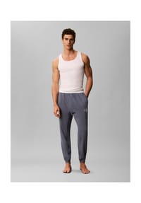 Calvin Klein - Schlafanzughose, Logo, für Herren - FCG BLUE