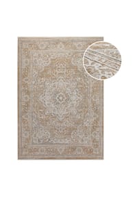 ESPRIT - Teppich Vintage Soul - waschbar - braun beige