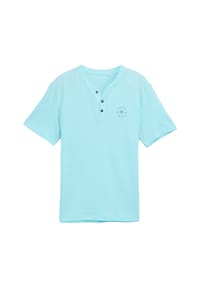 TOM TAILOR - T-Shirt Kurzarmshirt - türkis
