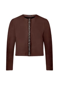 BETTY BARCLAY - Blazer-Jacke mit aufgesetzten Taschen - Light Maroon