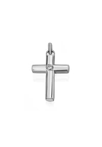 ONE ELEMENT - 0,05 ct Diamant Brillant Anhänger aus 585 Gelbgold - gold